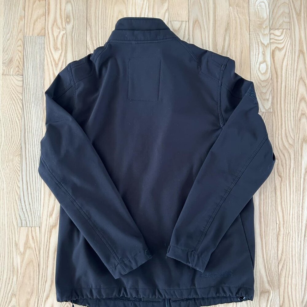 Point Zero Black Softshell Jacket - Small - Picture 5 of 5